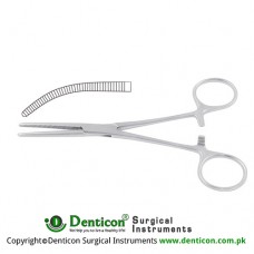 Rochester-Pean Haemostatic Forcep Curved Stainless Steel, 18.5 cm - 7 1/4"